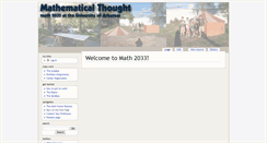 Desktop Screenshot of math2033.uark.edu