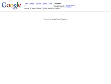Tablet Screenshot of google.uark.edu