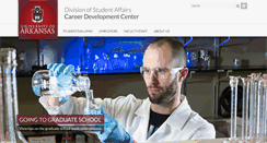 Desktop Screenshot of career.uark.edu