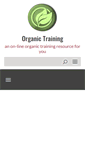 Mobile Screenshot of organictraining.uark.edu