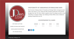Desktop Screenshot of jdays.uark.edu