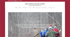 Desktop Screenshot of olli.uark.edu