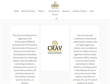 Tablet Screenshot of crav.uark.edu