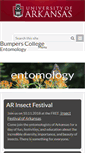 Mobile Screenshot of entomology.uark.edu